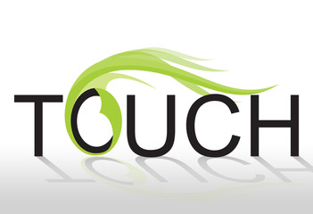 Touch with text