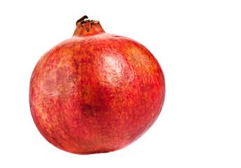 pomegranate isolated on white background