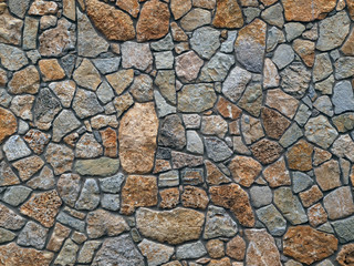Natursteinwand