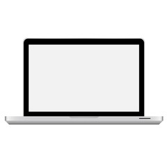blank laptop computer