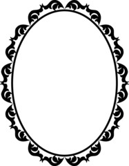 frame oval