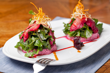 Salmon mousse