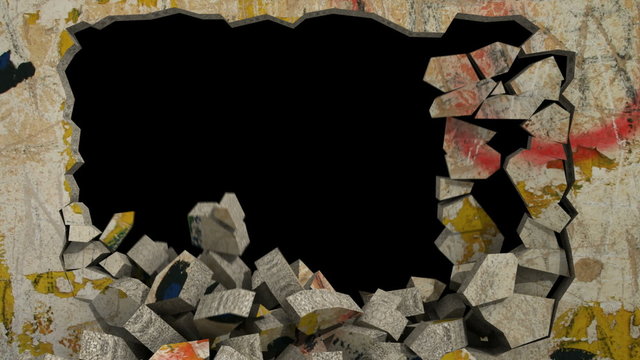 wall crack grunge