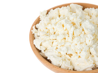cottage cheese in plate