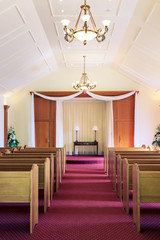 Wedding chapel interior - vertical