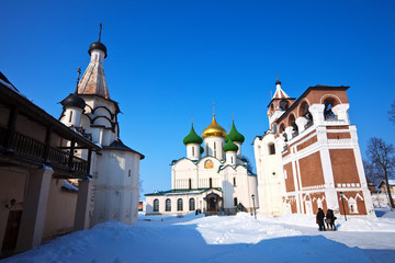 Saviour-Euthimiev monastery at Suzdal in winter