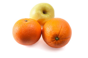 Oranges and apple