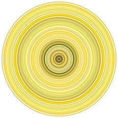abstract background 3d render concentric pipes in multiple yello