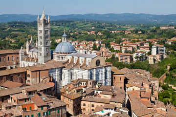 Fototapeta na wymiar Katedra w Sienie