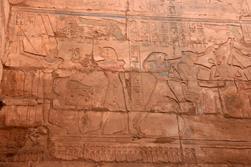 Fototapeta na wymiar Temples de Karnak