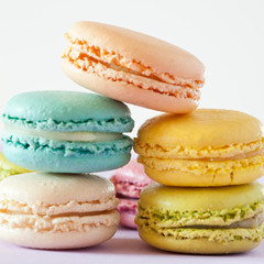Colorful macaroons