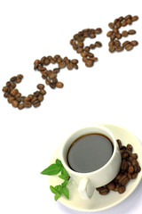 coffee and coffee beans