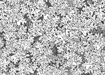 Oak leaves seamless texture