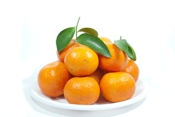 Orenge and leaf