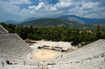 Epidaurus Theatre , Greece