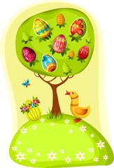easter tree