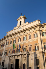 Fototapeta na wymiar Parliament House w Rzymie, Włochy