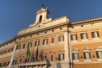 Fototapeta na wymiar Parliament House w Rzymie, Włochy