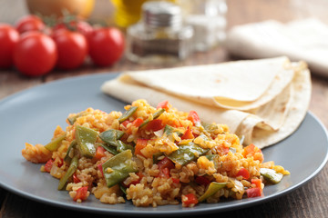 Bulgur pilaf