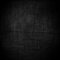 Black square canvas background or texture