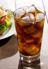 glass of cola