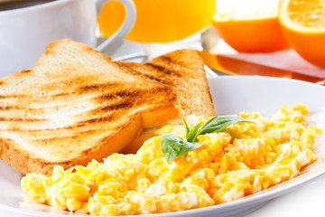 scrambled eggs