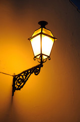 Spanish outdoor wall light
