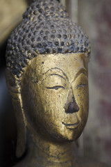 volto di buddha in laos