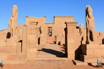 Abwaschbare Fototapete Temple de Wadi Es-Seboua © YuricBel