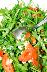 Salad with tomatoes