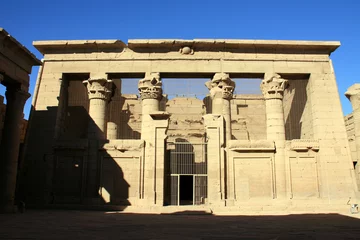 Fototapete Rund Kalabsha, le temple de Nubie © YuricBel