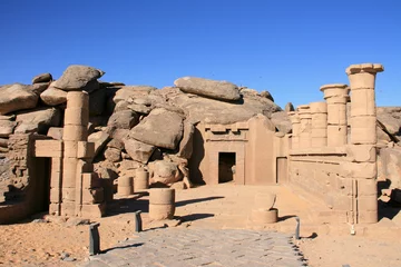 Fototapete Rund Kalabsha, les temples de Nubie © YuricBel