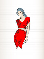 Fashion pose