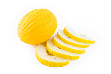 Sweet yellow melon