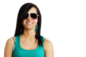 Naklejka premium Summer time girl