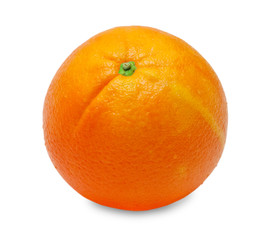 orange isolated on white background