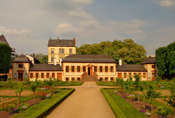Fototapeta na wymiar Prinz-Georg Garden in Darmstadt, Germany