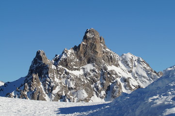 Domaine Les Trois Vall&eacute;es dans les Alpes