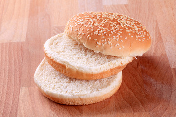 Sesame seed bun