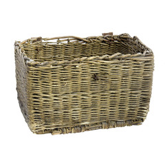 Old wooden basket.