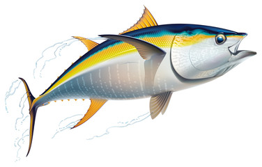 Fototapeta premium Yellowfin tuna