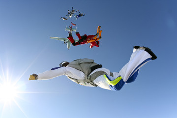 Skydiving photo
