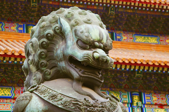 Lion - Forbidden City, Beijing