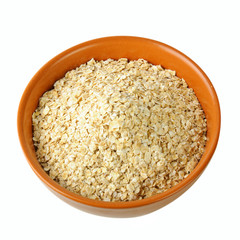 dry oat grains