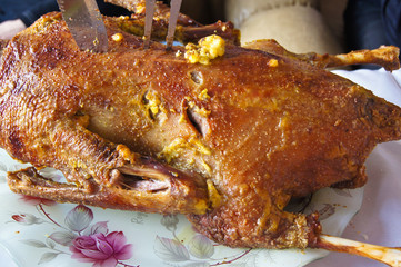 baked goose