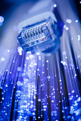 Rj45 con fibra ottica