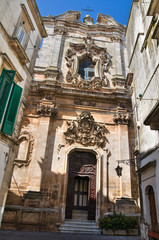 St. Domenico church. Martina Franca. Puglia. Italy.