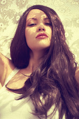 Fototapeta premium Sunlight through the lace