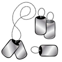 Fototapeta premium Different dog tags