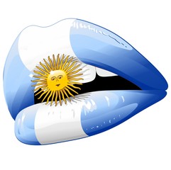 Labbra Sensuali Argentina-Labios Sensuales Bandera Argentina
